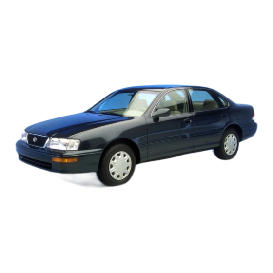 Toyota 1996 Avalon Owner's Manual