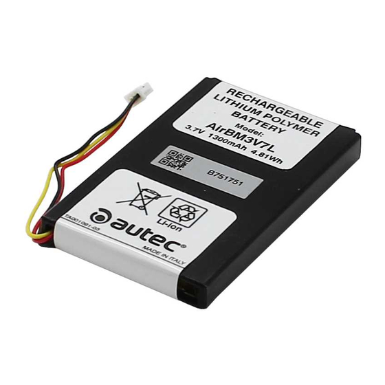 AUTEC AIRBM3V7L Original Instructions Manual