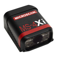 Microscan MS-4X Quick Start Manual
