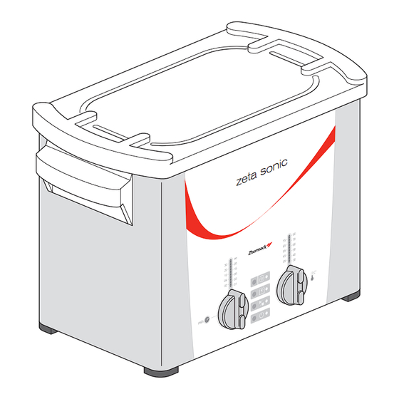 Zhermack Zeta sonic User Manual