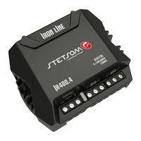 Stetsom R400.4 User Manual