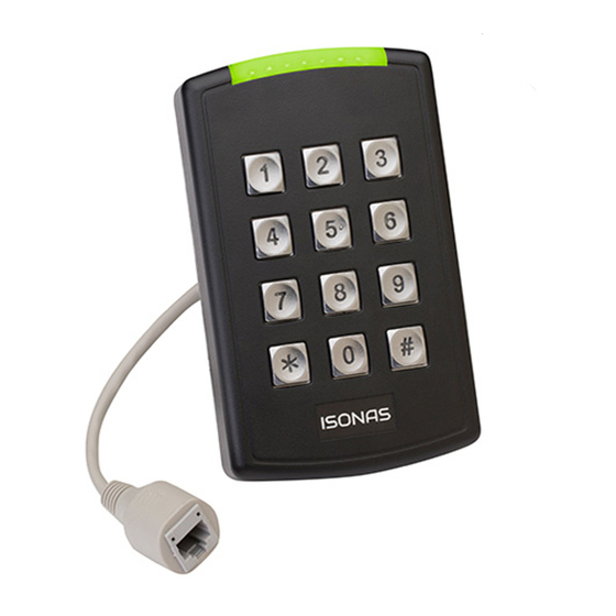 Isonas Pure IP Reader-Controller Manuals