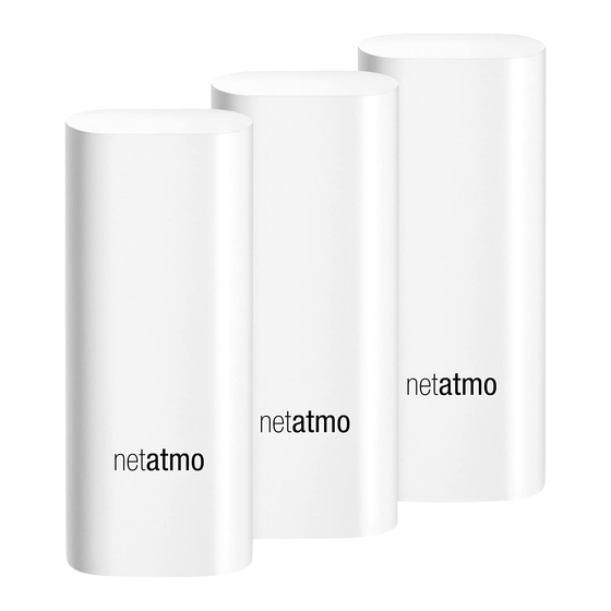 Netatmo WELCOME TAGS User Manual