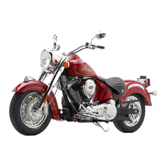 Indian Motorcycle Chief 2010 Manual