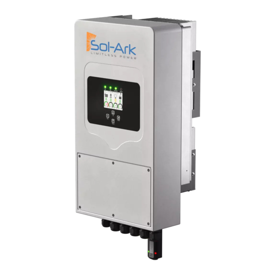 sol-ark 5K-1P-N Manuals
