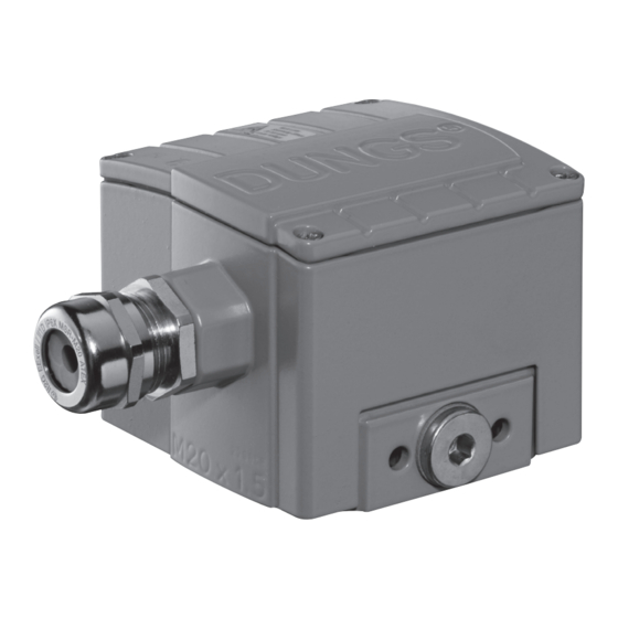 Dungs GW A4/2 HP X Series Manual