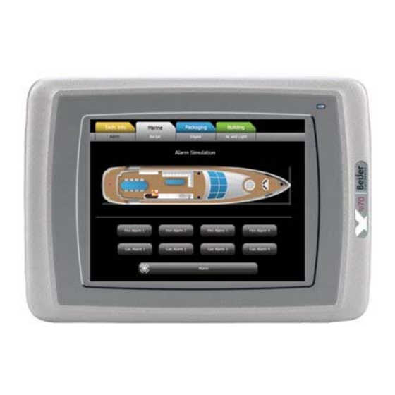 Beijer Electronics iX Panel TA70 Service Maintenance Manual