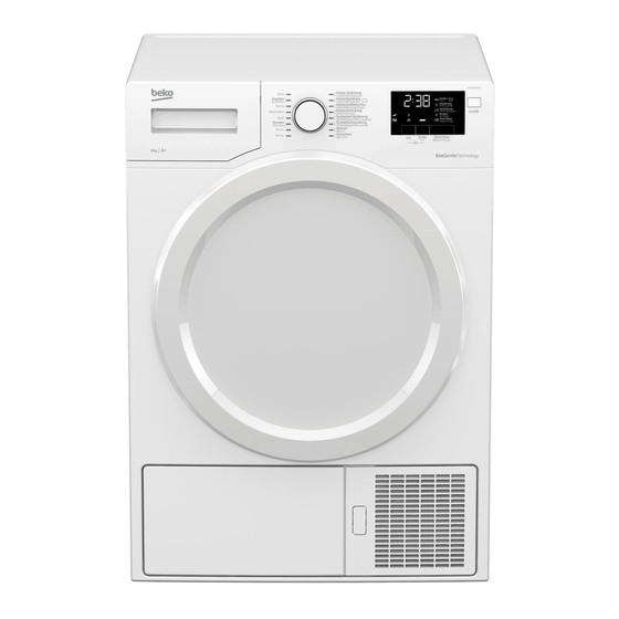 Beko DH 8333 PXW User Manual