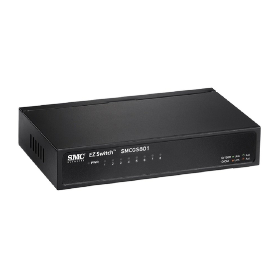 SMC Networks GS501 - User Manual
