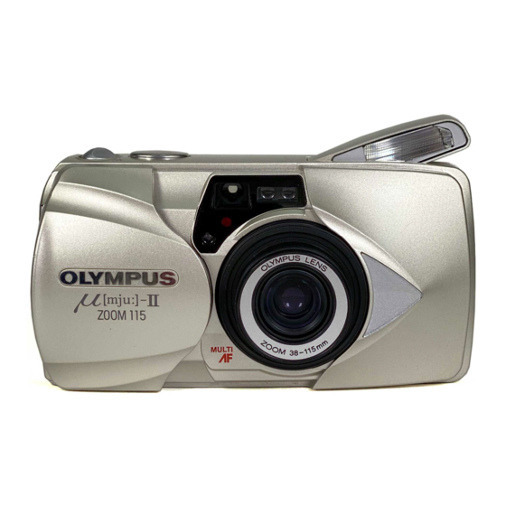 Olympus 102455 - Stylus Zoom 115 QD DLX Date 35mm Camera Manuals