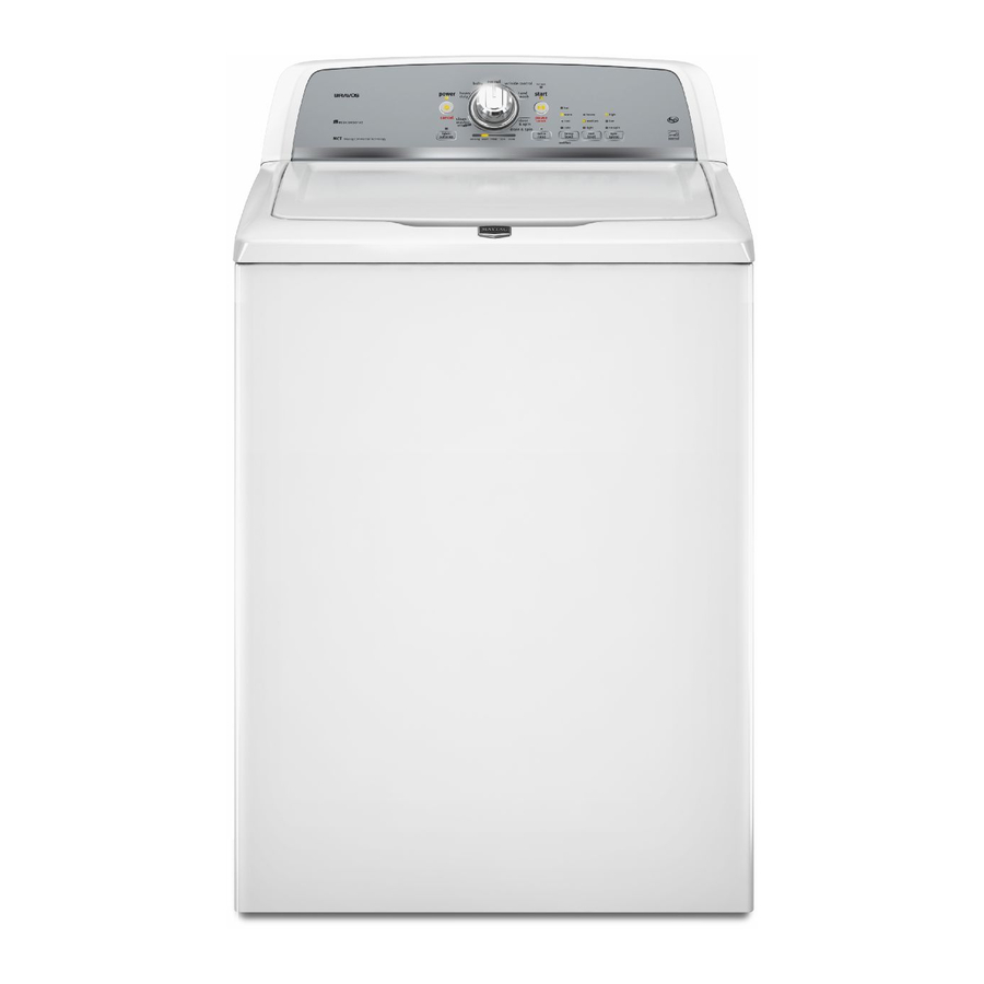 Maytag MVWX500XL2 Use And Care Manual