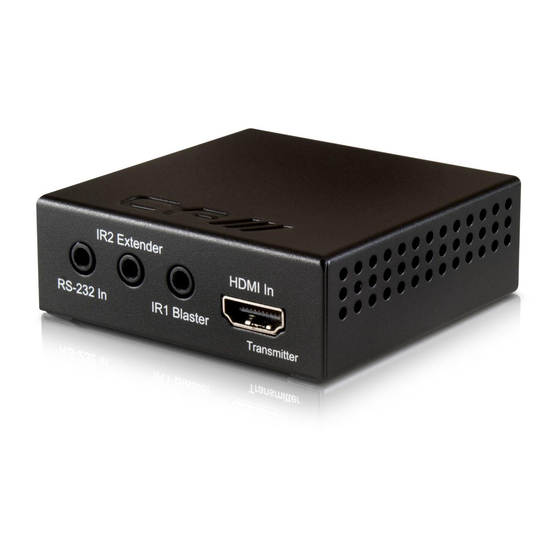 Cypress PU-515PL-KIT HDBaseT Manuals