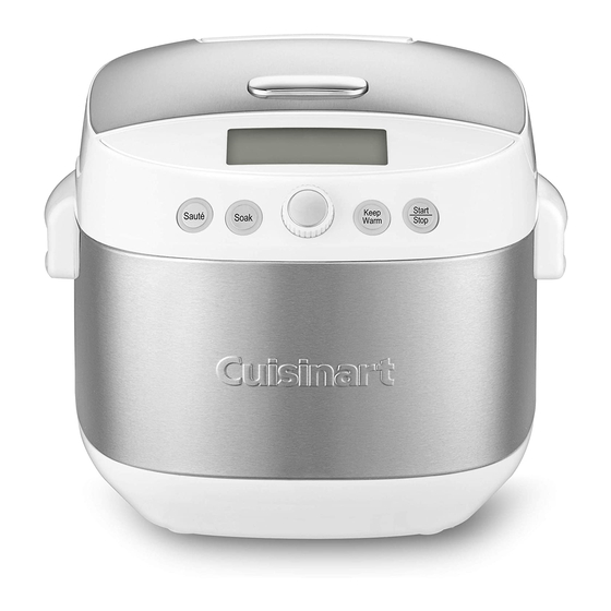 CUISINART FRC-1000 INSTRUCTION/RECIPE BOOKLET Pdf Download | ManualsLib