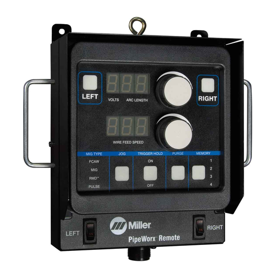 Miller PipeWorx Owner's Manual