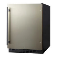 Summit SCR2466BCSS Owner's Manual