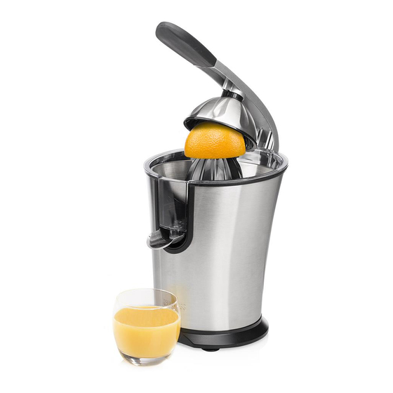 Princess Master Juicer Pro Instruction Manual