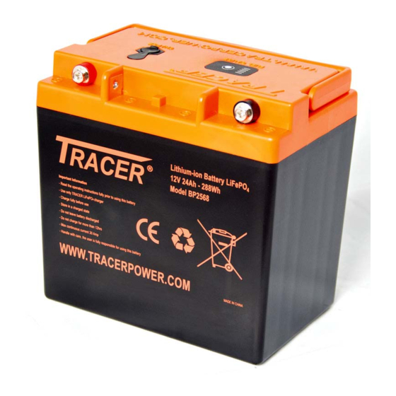 Tracer BP2564 Operating Instructions