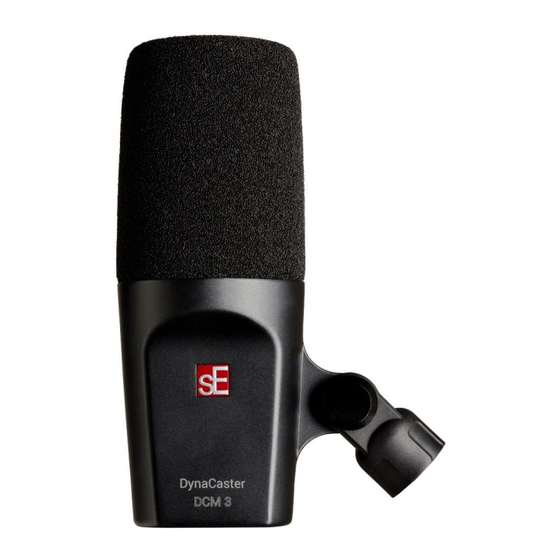 SE Electronics DynaCaster DCM 3 User Manual