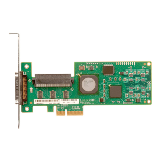 LSI LSI20320IE Quick Installation Manual