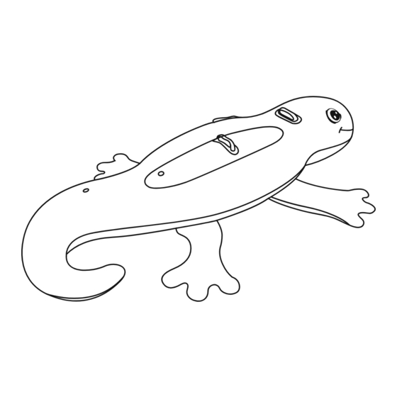 Bestway Splashing Salamander Manual