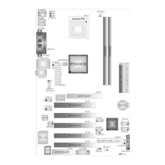 Biostar P4VTB Manual