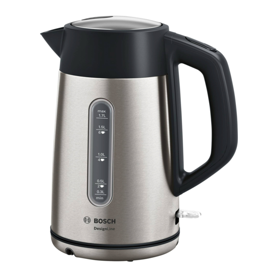 Bosch TWK4P Series User Manual