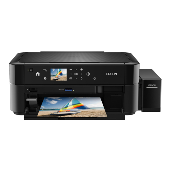 Epson L810 User Manual
