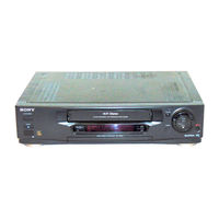 Sony SLV-E700 Service Manual