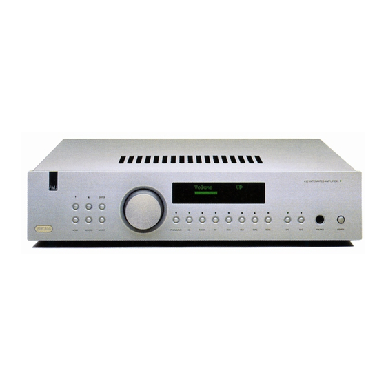 Arcam FMJ A32 Service Manual