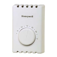 User Manuals: Honeywell CT410B Line Volt Thermostat