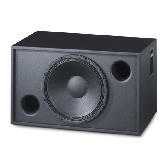 QSC LF-3115 Cinema Loudspeaker System Manuals