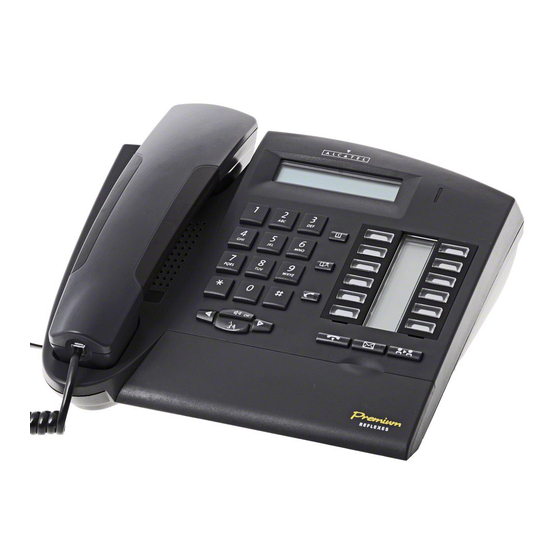 Alcatel Premium Reflexes User Manual