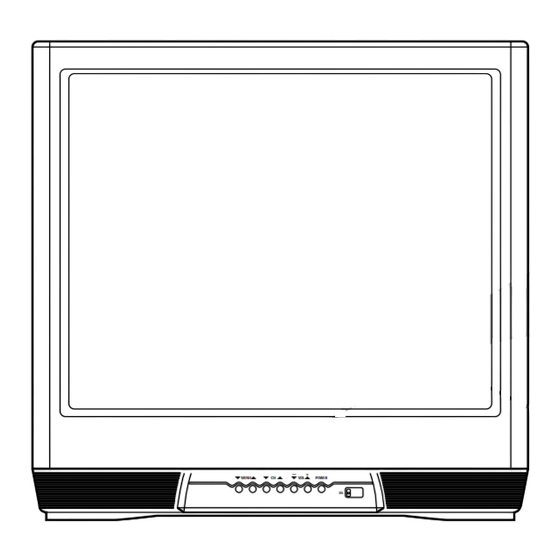 Magnavox COLOR TV 27 INCH TABLE HD2717C Owner's Manual
