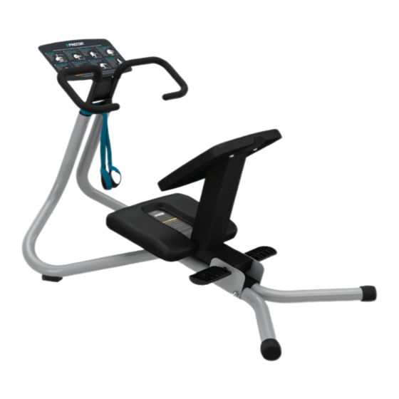 Precor StretchTrainer Assembling And Maintaining Manual