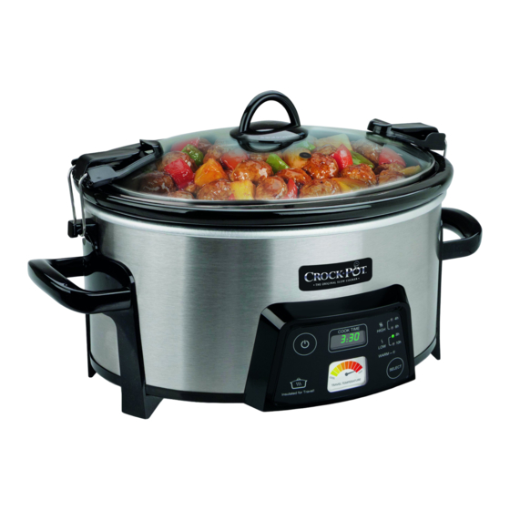 Crock-pot Sccpcts605s Owner's Manual Pdf Download 