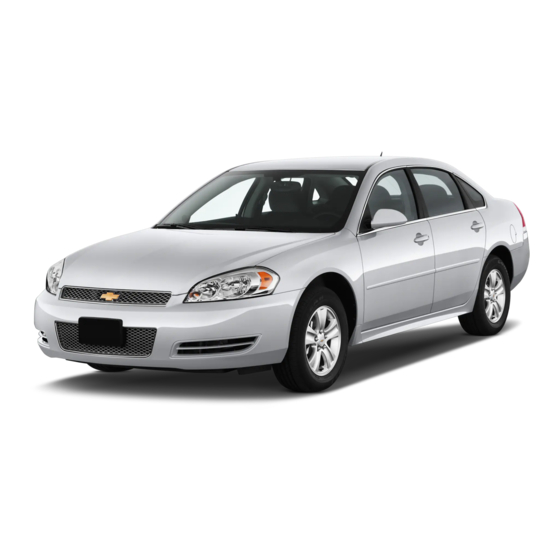 CHEVROLET IMPALA 2012 OWNER'S MANUAL Pdf Download | ManualsLib