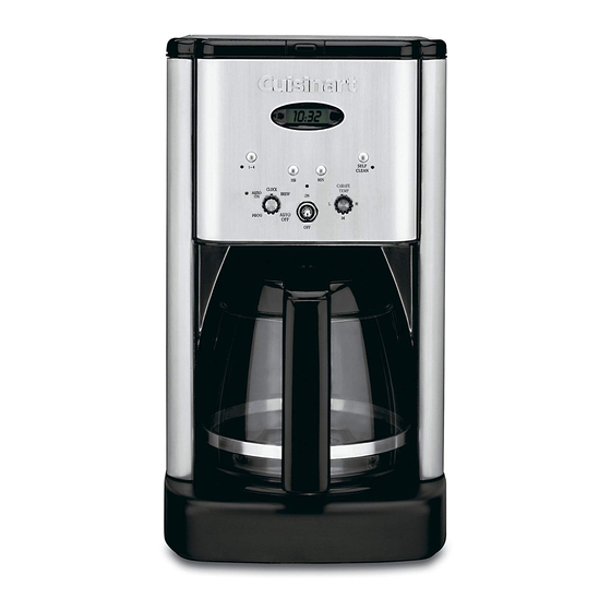 Cuisinart Brew Central 12-Cup Programmable Coffee Maker - Stainless Steel -  DCC-1200P1