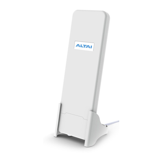 ALTAI C1N QUICK SETUP MANUAL Pdf Download | ManualsLib