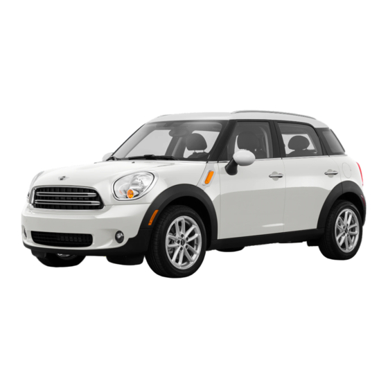 Mini Countryman Owner's Manual