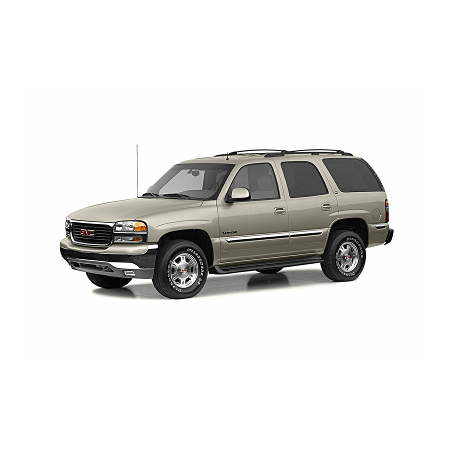 GMC 2003 YUKON DENALI USER MANUAL Pdf Download ManualsLib