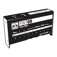 Palmer PWT08 User Manual