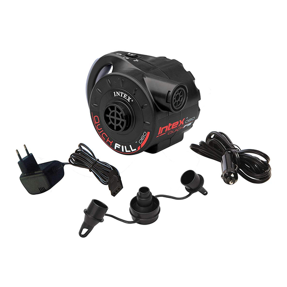 Intex Quick-Fill AP622 Owner's Manual
