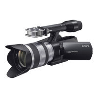 Sony NEX-VG10 - Digital Hd Video Camera Recorder Handbook