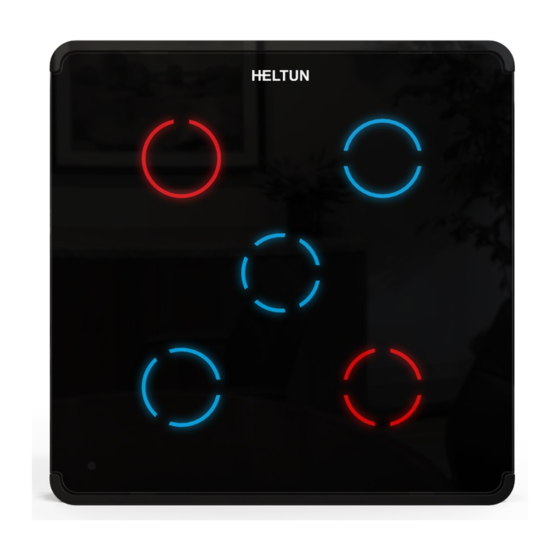 Heltun TOUCH PANEL SWITCH QUARTO User Manual