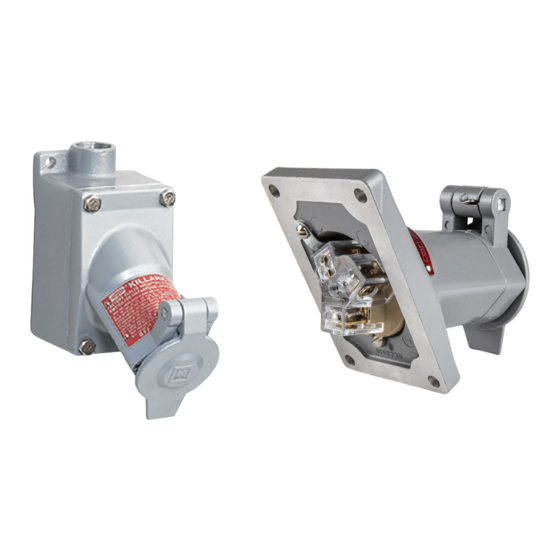 Hubbell KILLARK ACCEPTOR UGR Series Installation, Operation & Maintenance Data Sheet