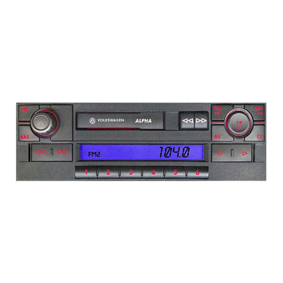 Blaupunkt 95160 Manual