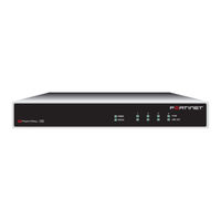 Fortinet FortiMail-100 Quick Start Manual