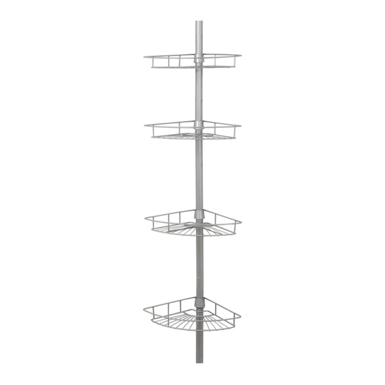 User Manuals: Zenna Home 2156NN Pole Shower Caddy