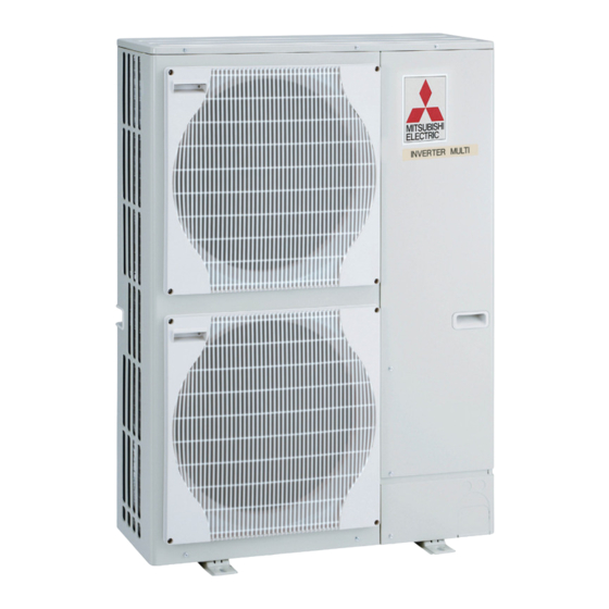 Mitsubishi Electric MXZ-8B160VA Installation Manual