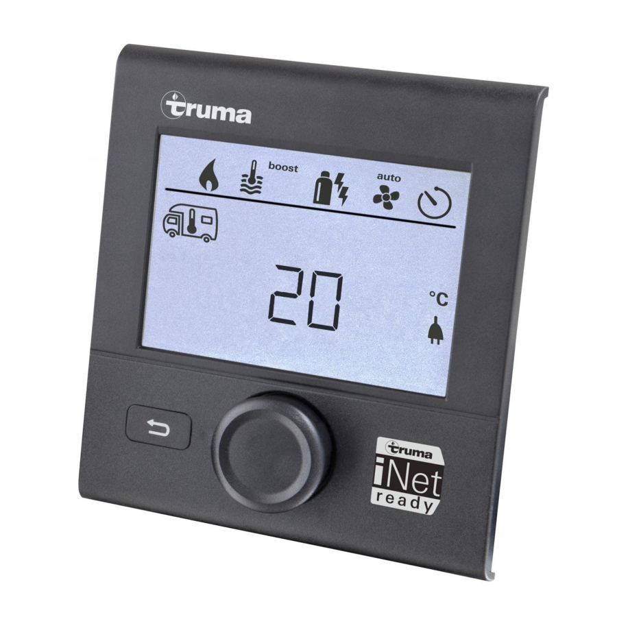 Truma Combi CP Plus - Control Panel Quick Reference Manual